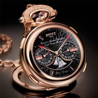 Amadeo Fleurier 44 Répétition Minutes Tourbillon Triple Fuseau Horaire Automate
