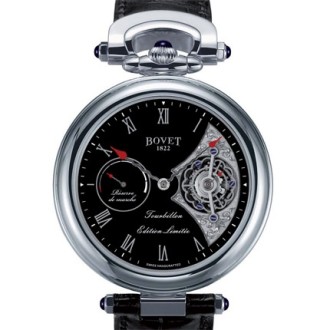 Tourbillon 7 jours aiguillage inversé « Dragon Email Grand Feu »