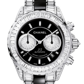 J12 Haute Joaillerie Chronographe