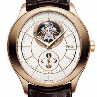 Gouverneur Tourbillon in pink gold