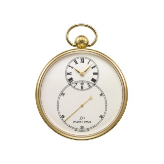 Pocket Watch Ivory Enamel