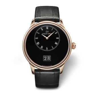 Grande Date Black Enamel