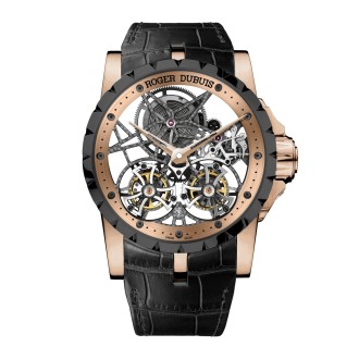 Excalibur Skeleton Double Flying Tourbillon