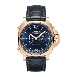 Luminor Chrono Goldtech Blu Notte