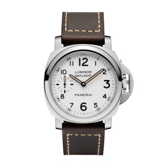 PAM00785 - Luminor Daylight 8 Days Acciaio 44 mm 