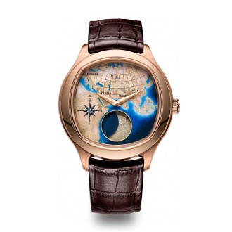 Emperador Coussin XL Large Moon Enamel Wacth