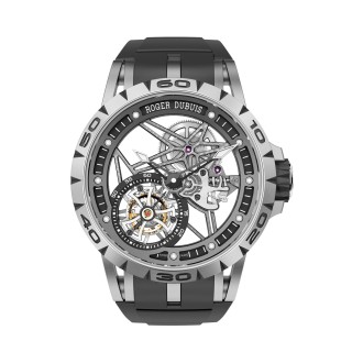 Excalibur Spider Skeleton Flying Tourbillon