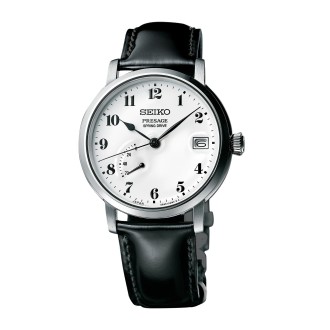 Presage Prestige Line Enamel Dial Spring Drive