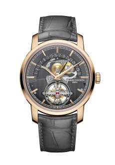 Tourbillon retrograde date openface
