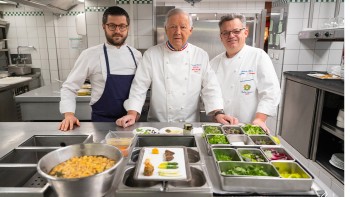 Florand Maréchau, Georges Blanc and Fréderic Blanc © Corinne Bertrand
