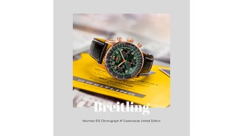 Navitimer B12 Chronograph 41 Cosmonaute Limited Edition © Breitling