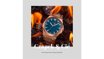 Antarctique Mount Erebus Deep Blue © Czapek & Cie