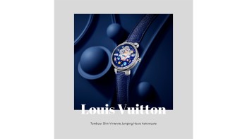 Tambour Slim Vivienne Jumping Hours Astronaute © Louis Vuitton