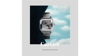 Santos de Cartier Dual Time © Cartier
