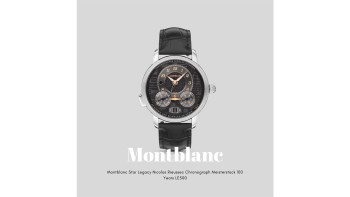Montblanc Star Legacy Nicolas Rieussec Chronograph Meisterstück 100 Years LE500 © Montblanc