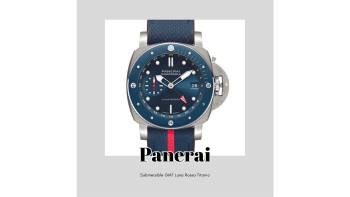 Submersible GMT Luna Rossa Titanio © Panerai