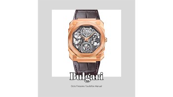 Octo Finissimo Tourbillon Manual © Bulgari