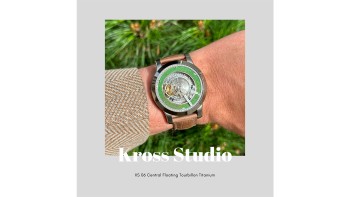 KS 06 Central Floating Tourbillon Titanium © Kross Studio