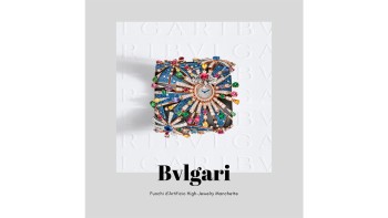 Fuochi d'Artificio High-Jewelry Manchette © Bulgari
