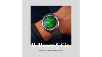 Streamliner Centre Seconds Matrix Green © H. Moser & Cie.