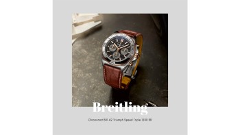 Chronomat B01 42 Triumph Speed Triple 1200 RR © Breitling