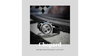 Mille Miglia Classic Chronograph in Lucent Steel™ © Chopard