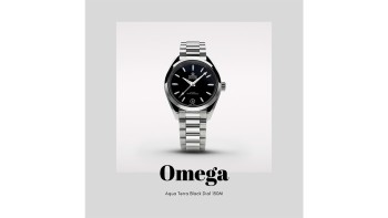 Aqua Terra Black Dial 150M © Omega