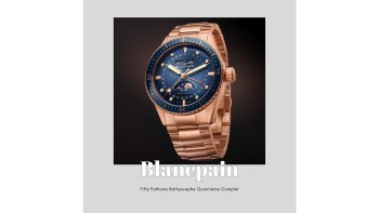 Fifty Fathoms Bathyscaphe Quantième Complet © Blancpain