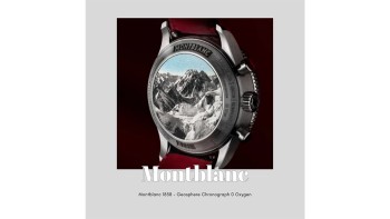 Montblanc 1858 - Geosphere Chronograph 0 Oxygen © Montblanc