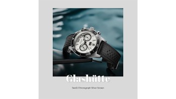 SeaQ Chronograph Silver Screen © Glashütte Original