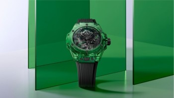 Big Bang Tourbillon Automatique Green Saxem © Hublot