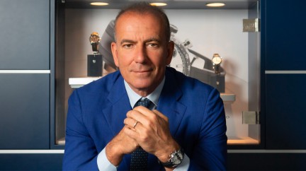 Eberhard & Co. Managing Director Mario Peserico © Eberhard & Co.