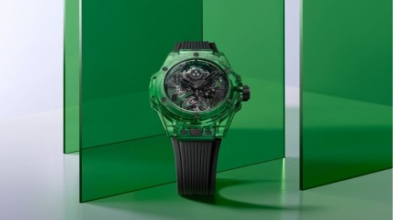 Big Bang Tourbillon Automatique Green Saxem © Hublot