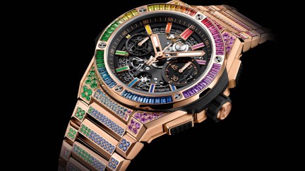 Big Bang Integrated King Gold Rainbow  - Hublot