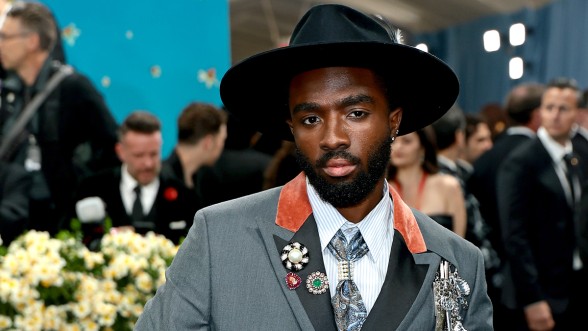 Caleb McLaughlin Wears Zenith watch © Dimitrios Kambouris, Getty Images for The Met Museum, Vogue