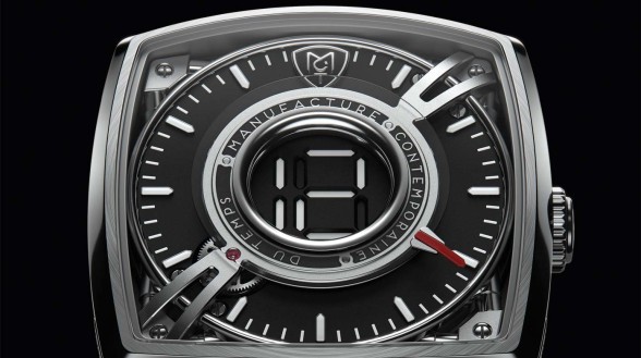 Dödekal One, spelling out the time  - MCT