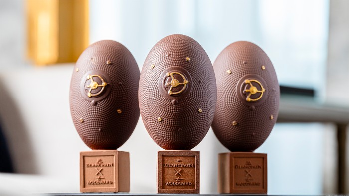 Easter egg Blancpain © Guillaume Cottancin