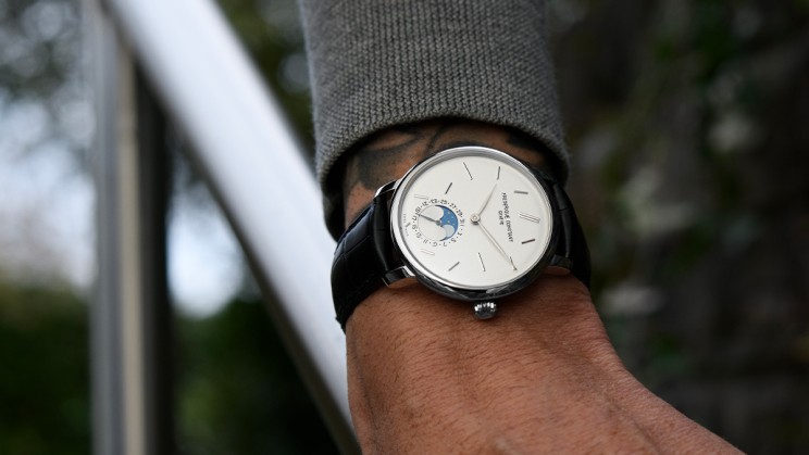 Slimline Moonphase Date Manufacture seconde/seconde/ Limited Edition © Frederique Constant
