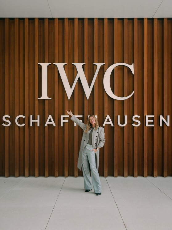 Gisele Bündchen visits IWC Schaffhausen’s Manufakturzentrum © IWC Schaffhausen