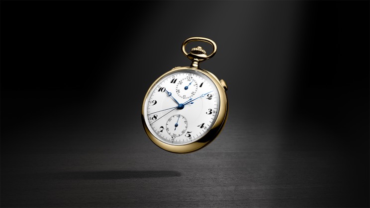 The Precision Pioneer Heritage, The Split Second Chrono levitation © Jaeger-LeCoultre