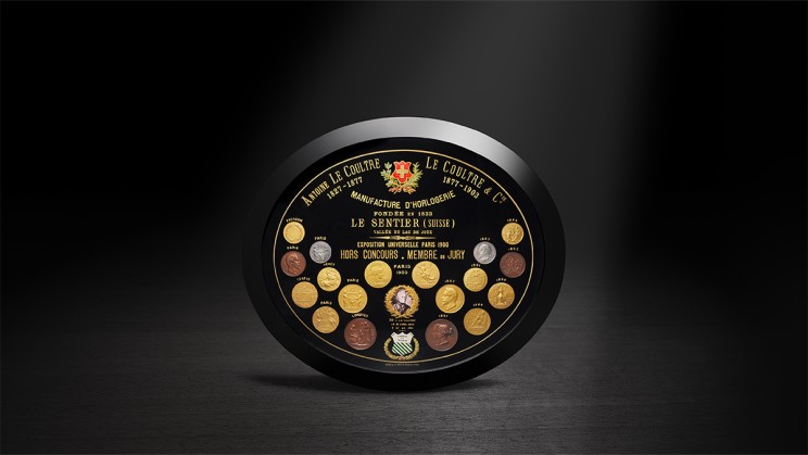 The Precision Pioneer Heritage medals © Jaeger-LeCoultre