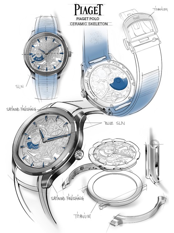 Piaget Polo Skeleton Ceramic © Piaget