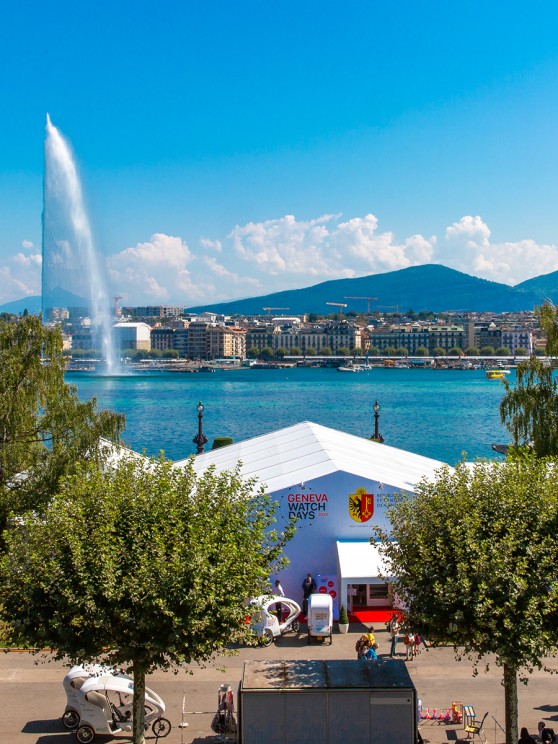 The view from the Beau-Rivage © GWD