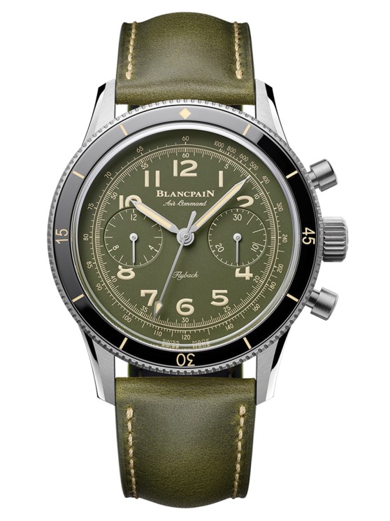 Blancpain Air Command 42.5mm with khaki dial © Blancpain