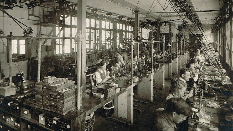 The Schwarz Etienne workshop in the 1930s © Schwarz Etienne