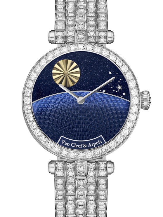 Lady Arpels Jour Nuit on diamond bracelet © Van Cleef & Arpels
