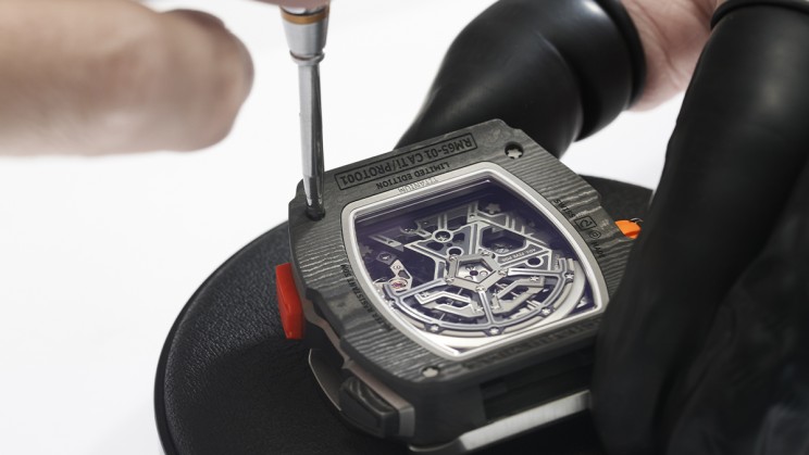 RM 65-01 Automatic Split-Seconds Chronograph McLaren W1 © Richard Mille