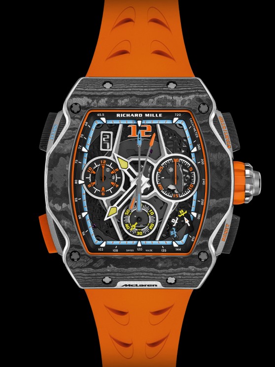 RM 65-01 Automatic Split-Seconds Chronograph McLaren W1 © Richard Mille