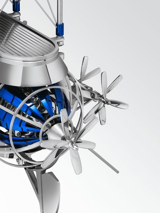 Propeller closeup, MB&F x L'Epée Co-Creation - Albatross © MB&F x L'Epée
