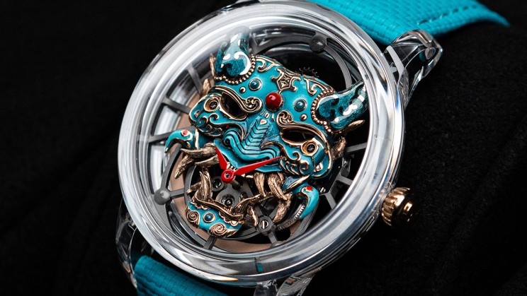 Tourbillon Skelet Sapphire - Bushido © Jaquet Droz